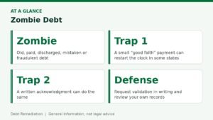 At-a-glance summary: Zombie Debt